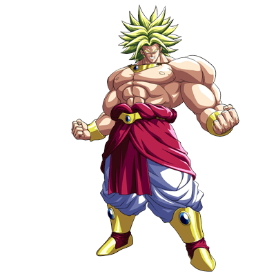 Broly trong hình thái Super Saiyan